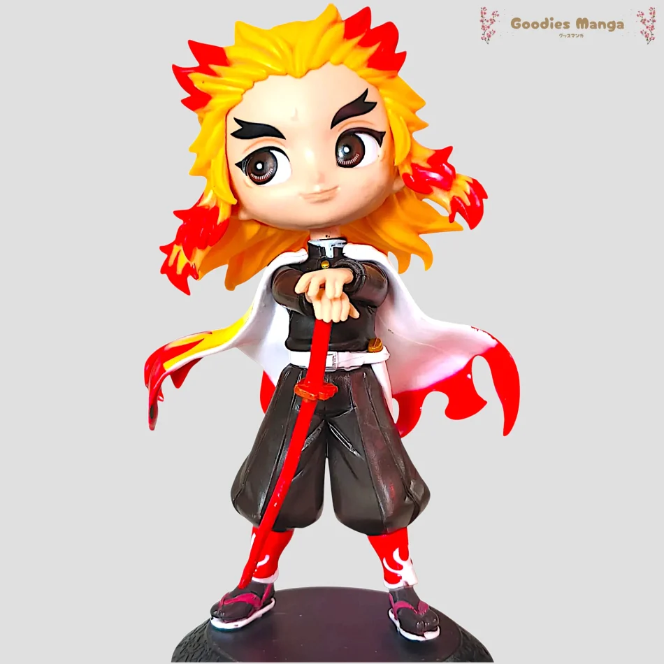 Figurine Kyōjurō Rengoku style Qposket – Demon Slayer de face