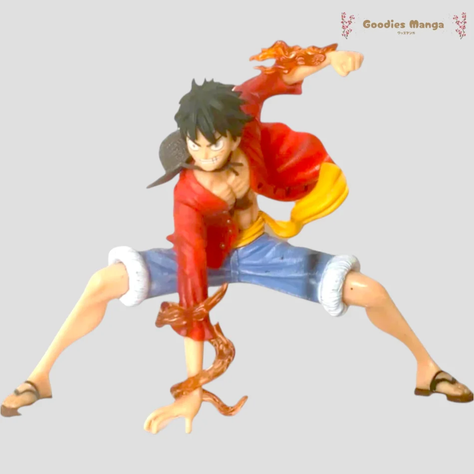 Figurine Monkey D. Luffy – Gear 2 – One Piece de face