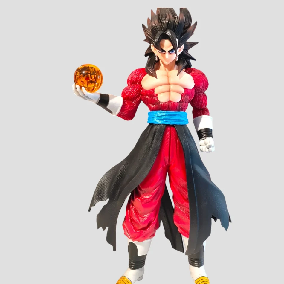 Figurine Gogeta Super Saiyan 4 - 29 cm - Dragon Ball de face