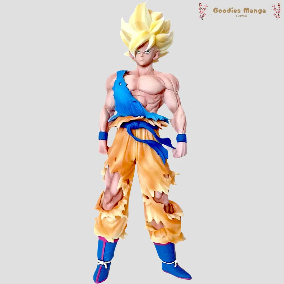 Figurine Goku Super Saiyan 44 cm - Dragon Ball Vêtements Déchirés