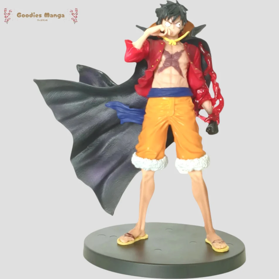 Figurine Monkey D. Luffy – En Colère & Haki – One Piece de face