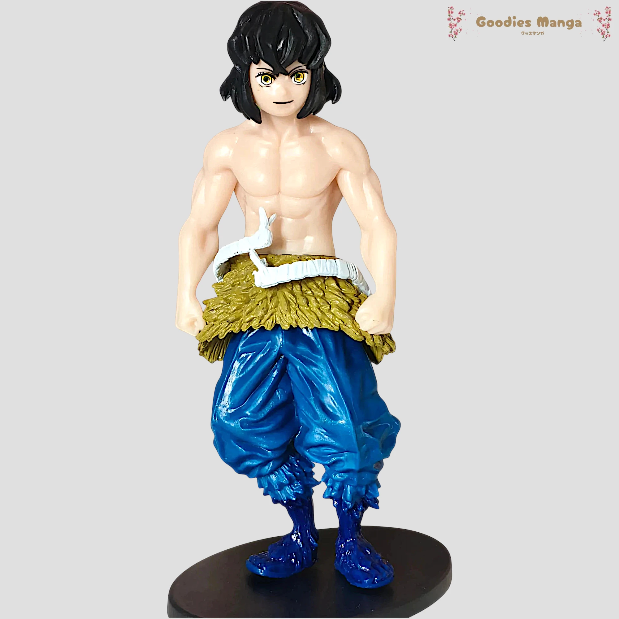 Figurine Inosuke Hashibira sans masque – Demon Slayer de face