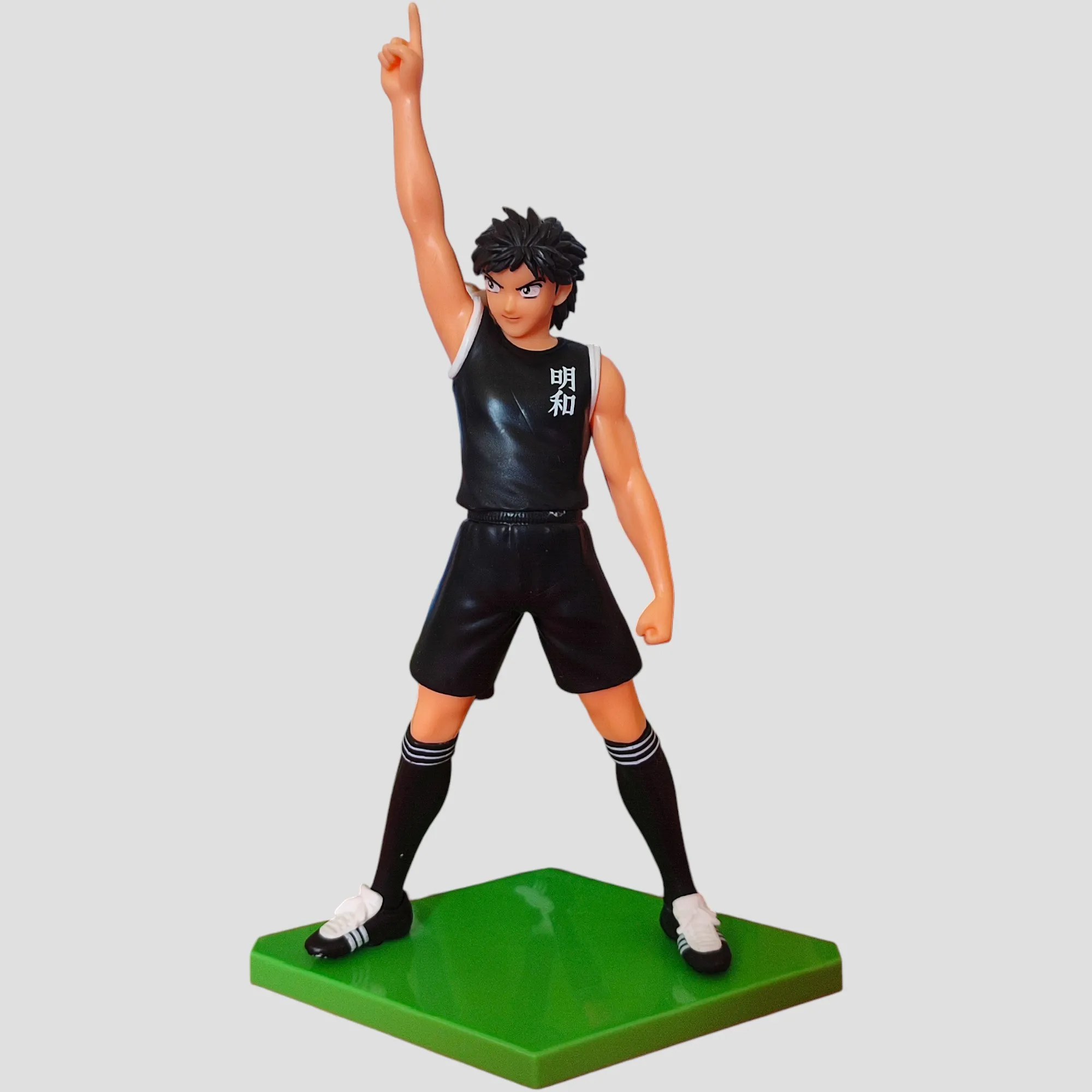 Figurine Kojiro Hyuga 15 cm - Captain Tsubasa de face