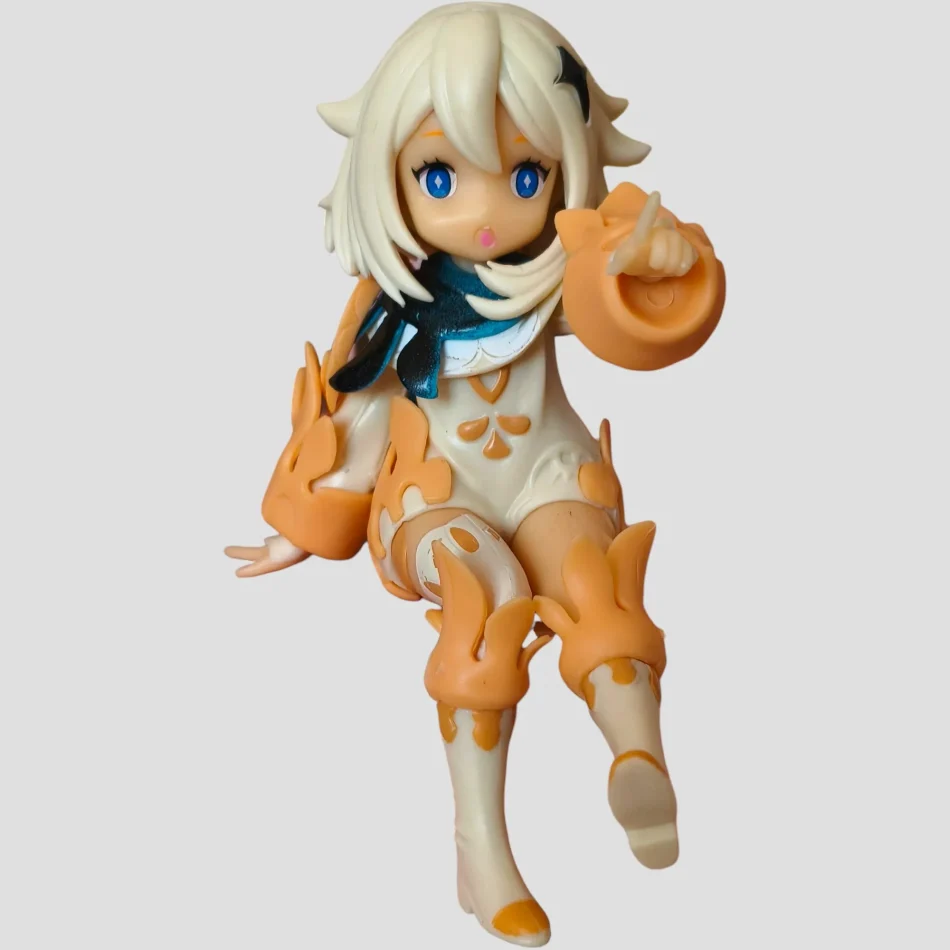 Figurine Paimon assise Genshin Impact - 13 cm de face