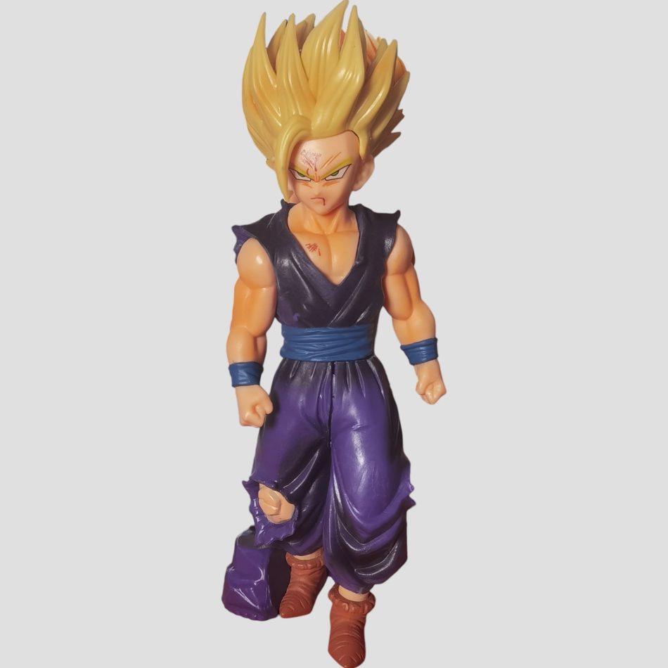 Figurine Son Gohan Super Saiyan 2 - Tenue Piccolo - Dragon Ball de face