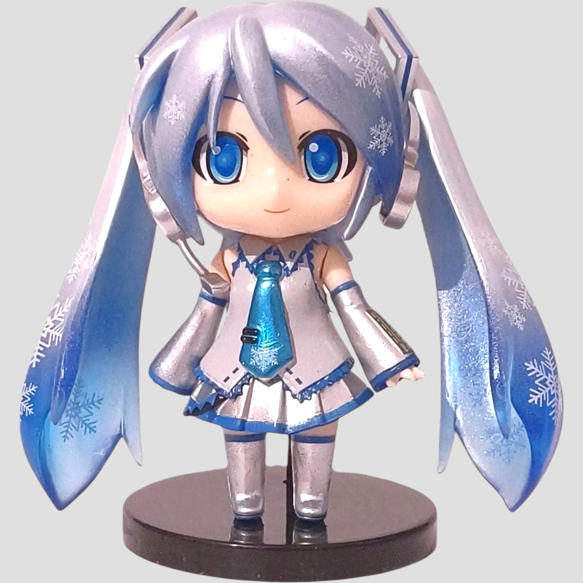 Figurine Chibi Hatsune Miku bleue - 10 cm