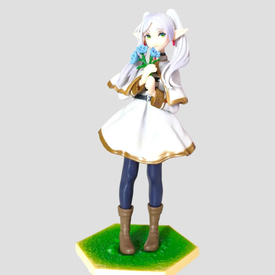 Figurine Frieren avec bouquet de fleurs – Frieren: Beyond Journey’s End de face