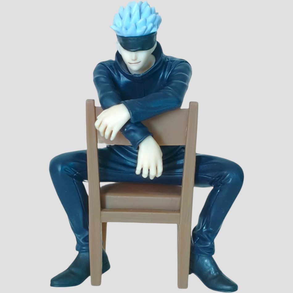 Figurine Satoru Gojo assis 11 cm Jujutsu Kaisen