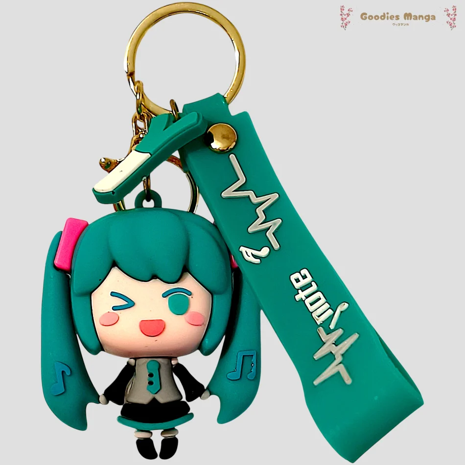 Porte-clés Hatsune Miku – coloris vert - Vocaloid