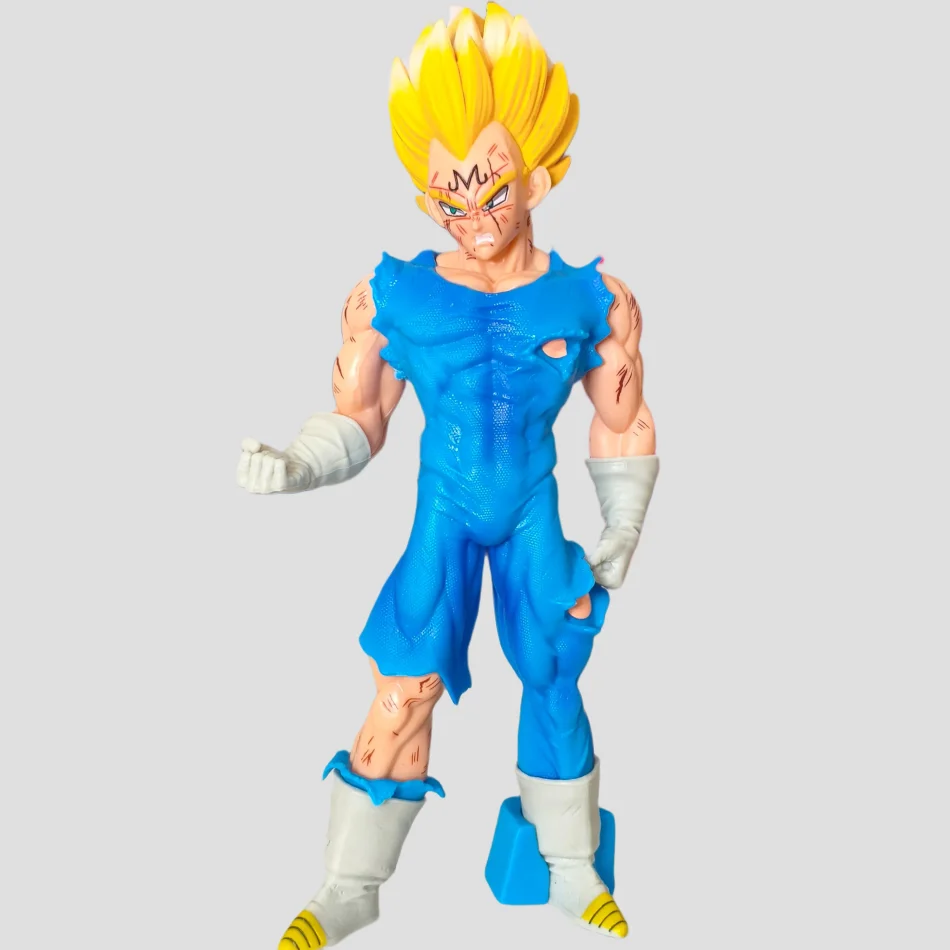 Figurine Majin Vegeta en colère - Dragon Ball - 20 cm de face