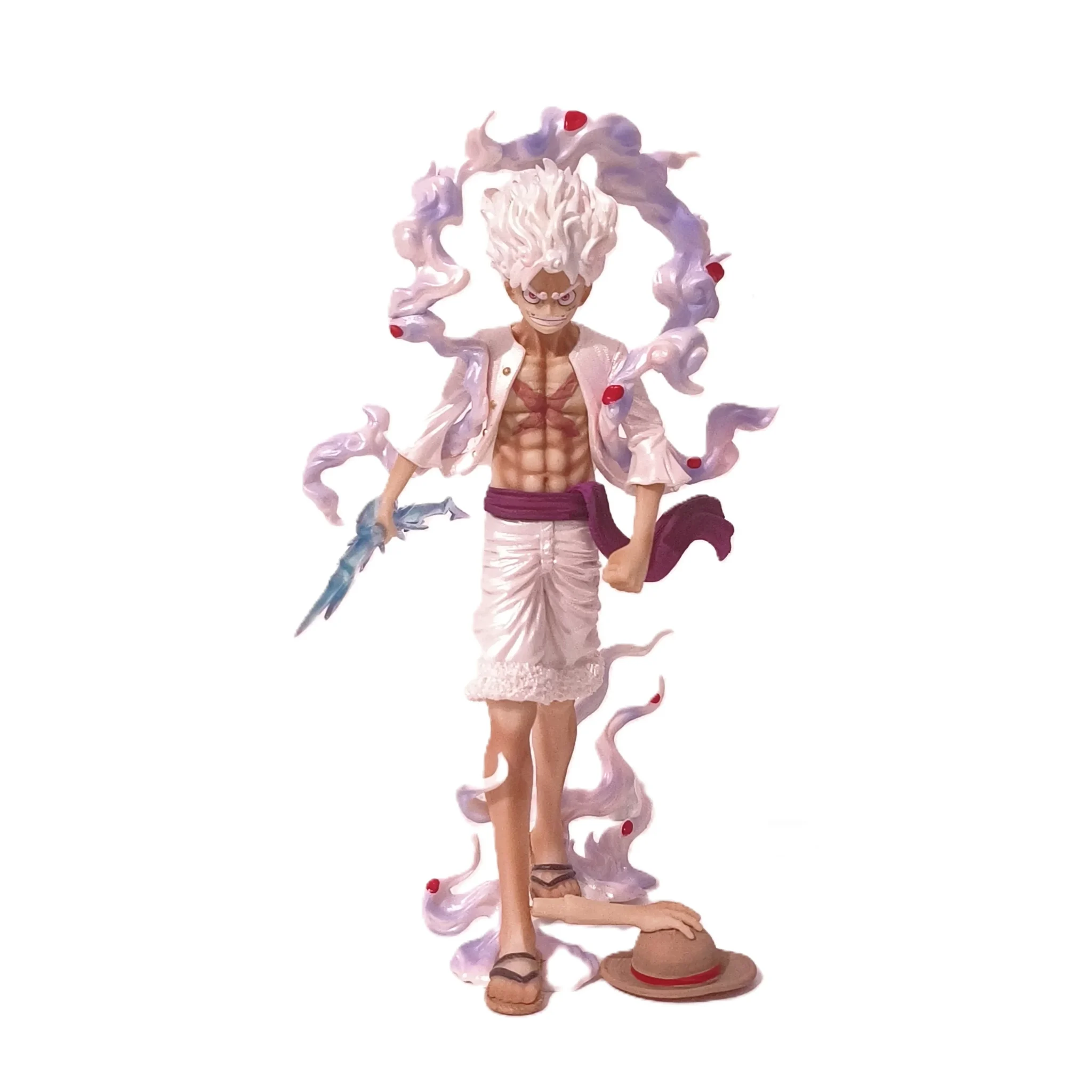 ONE PIECE Figurine Monkey D Luffy Gear 5 foudre à la main