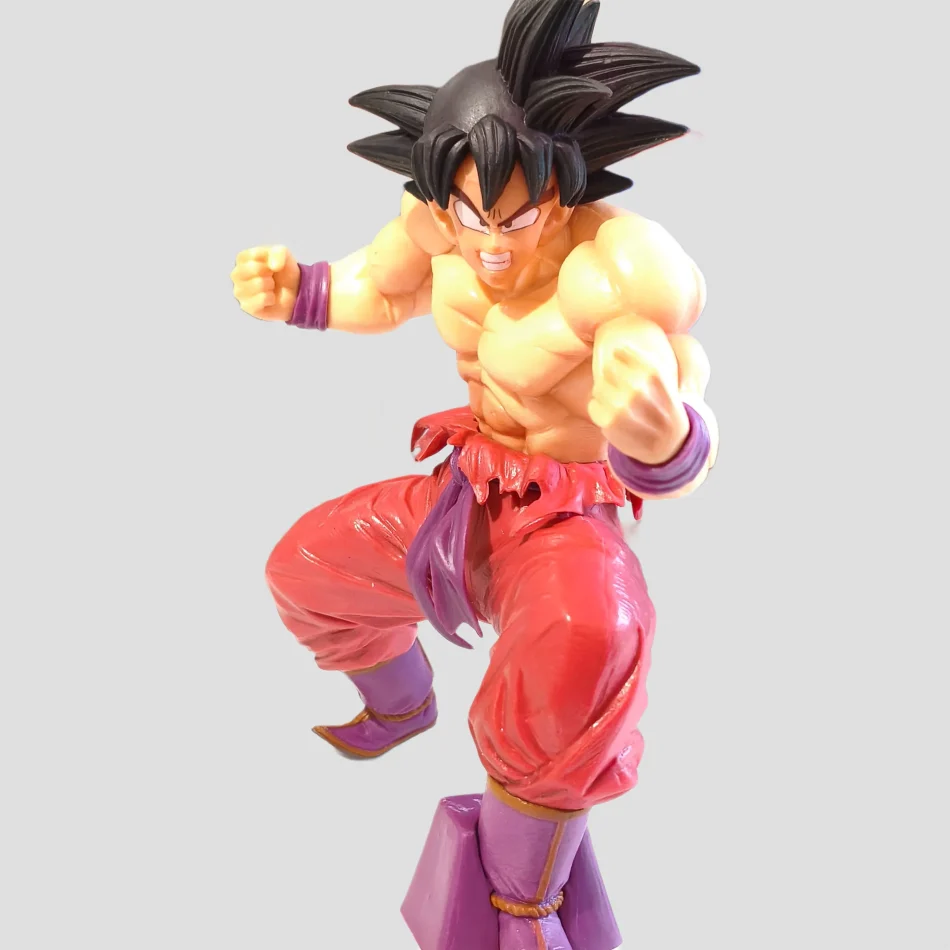DRAGON BALL Figurine Son Goku Kaiôken de face
