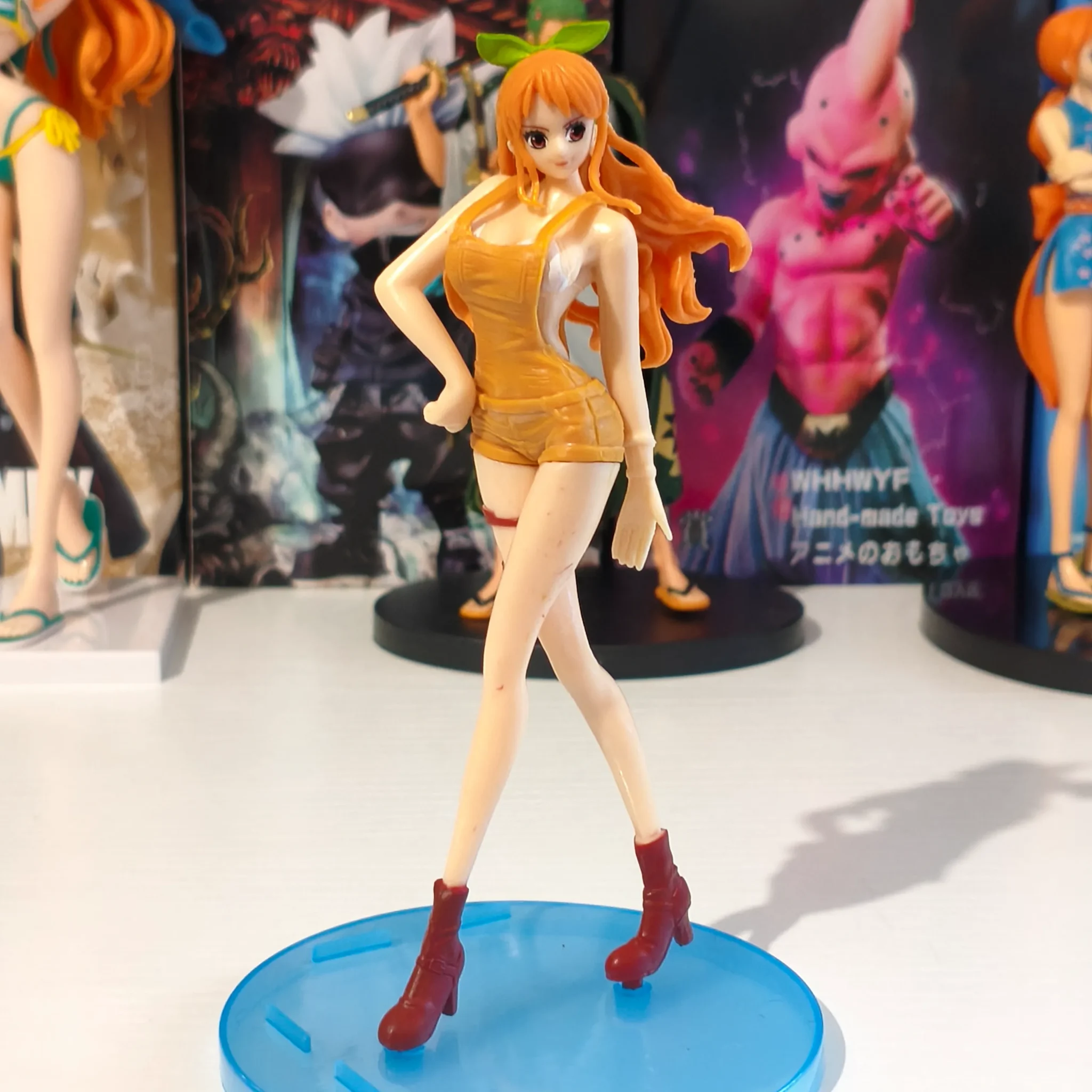 ONE PIECE Figurine sexy Nami combishort orange