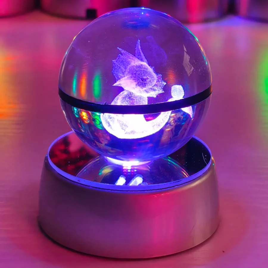 POKEMON Veilleuse Pokéball Aquali LED
