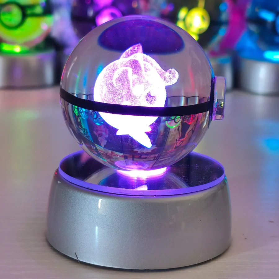 POKEMON Veilleuse Pokéball Rondoudou LED