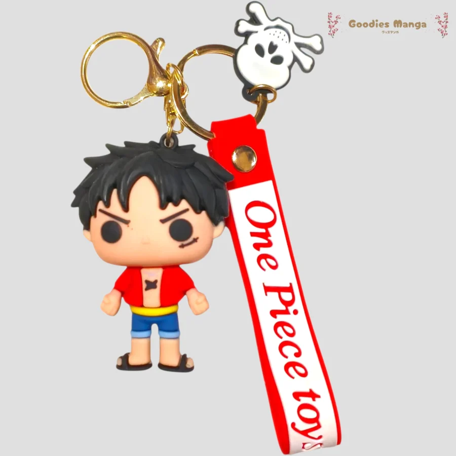 Porte clés Monkey D. Luffy – One Piece de face