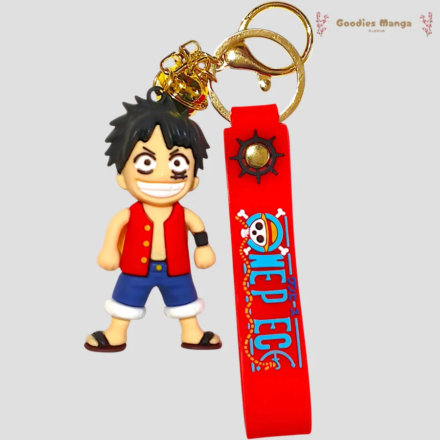 Porte clés Monkey D. Luffy – Sourire – One Piece de face
