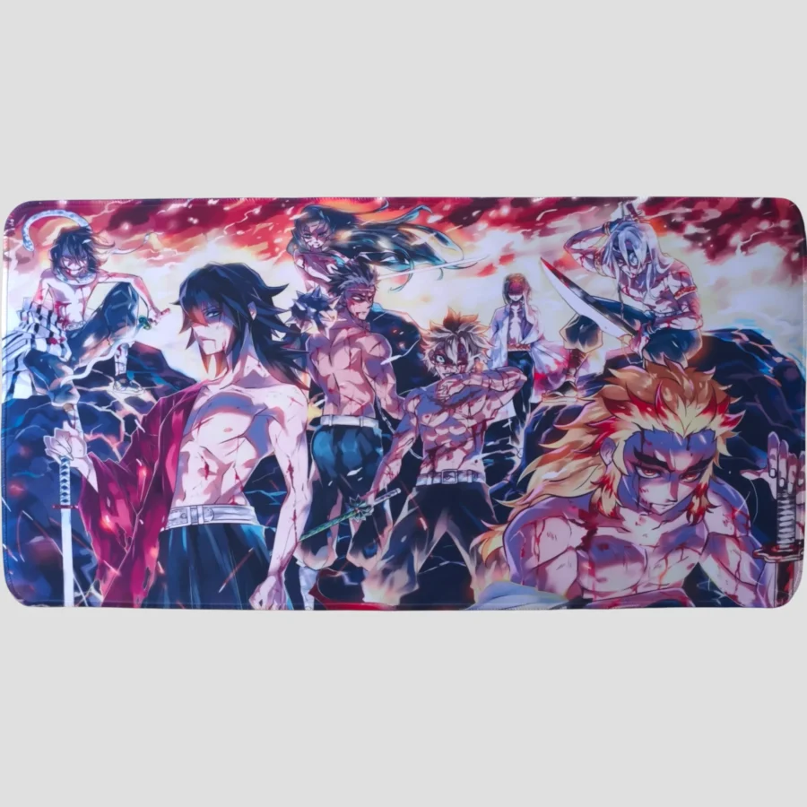 Tapis de souris – Pilliers – Demon Slayer de face