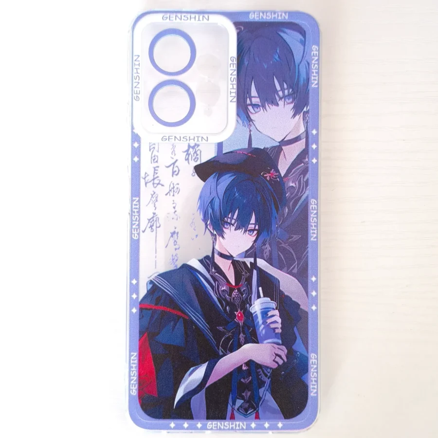 GENSHIN IMPACT Coque Redmi Note 12 Scaramouche