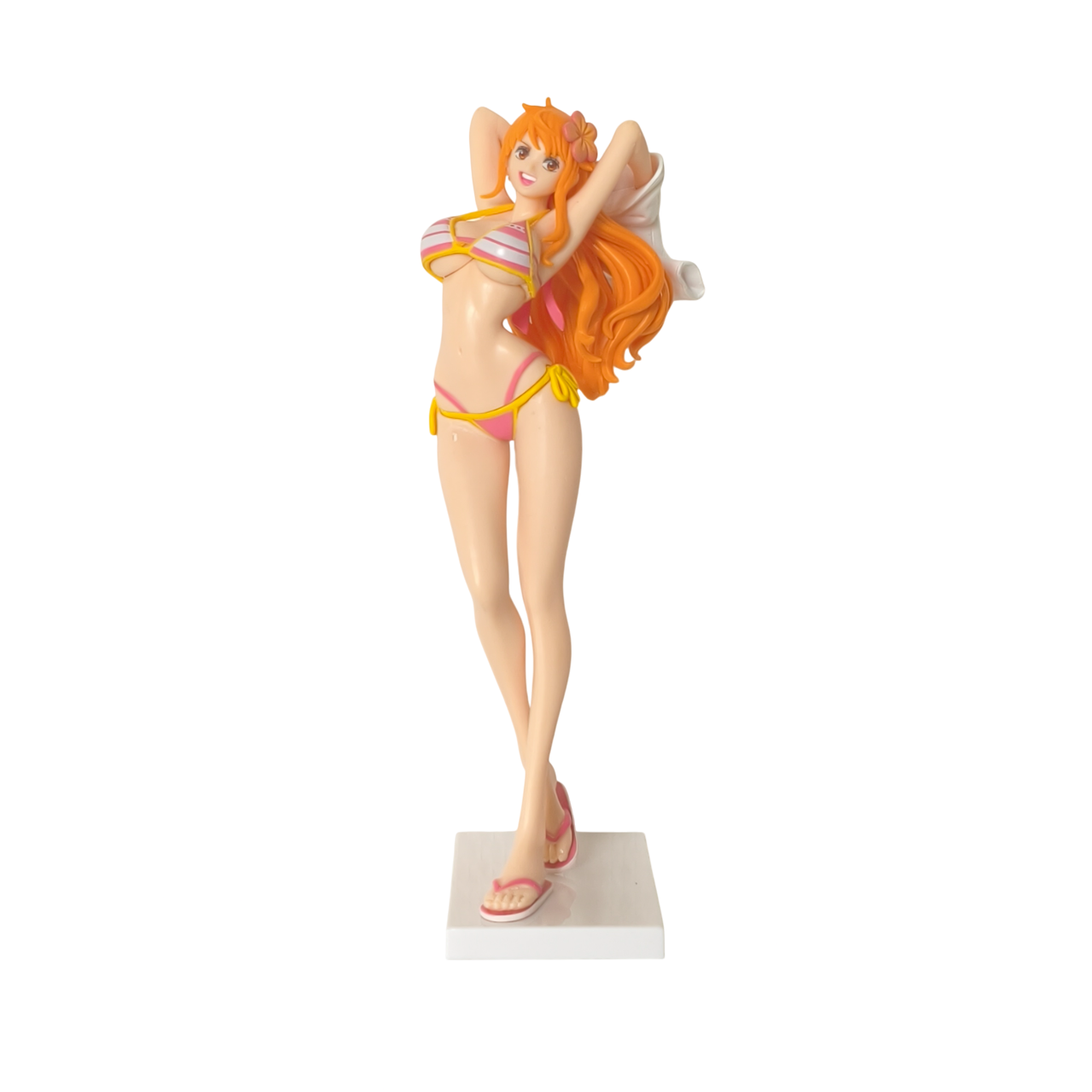 ONE PIECE Figurine Nami en bikini rose
