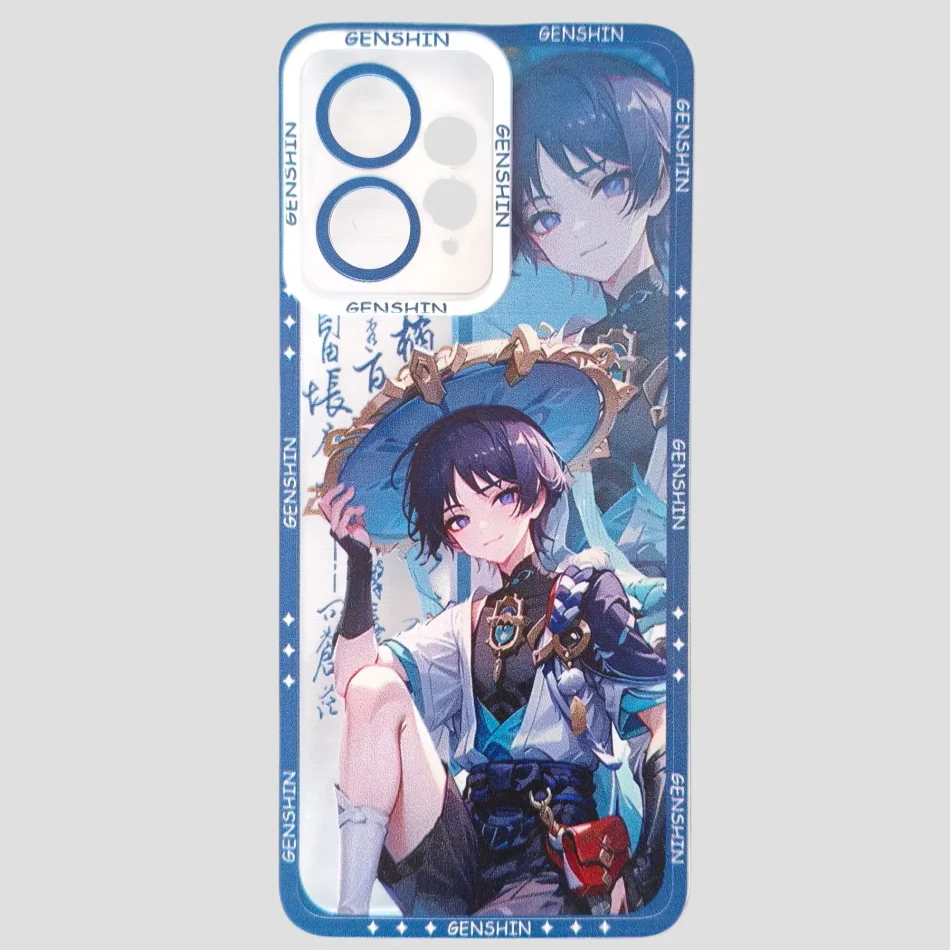 GENSHIN IMPACT Coque Redmi Note 12 Scaramouche