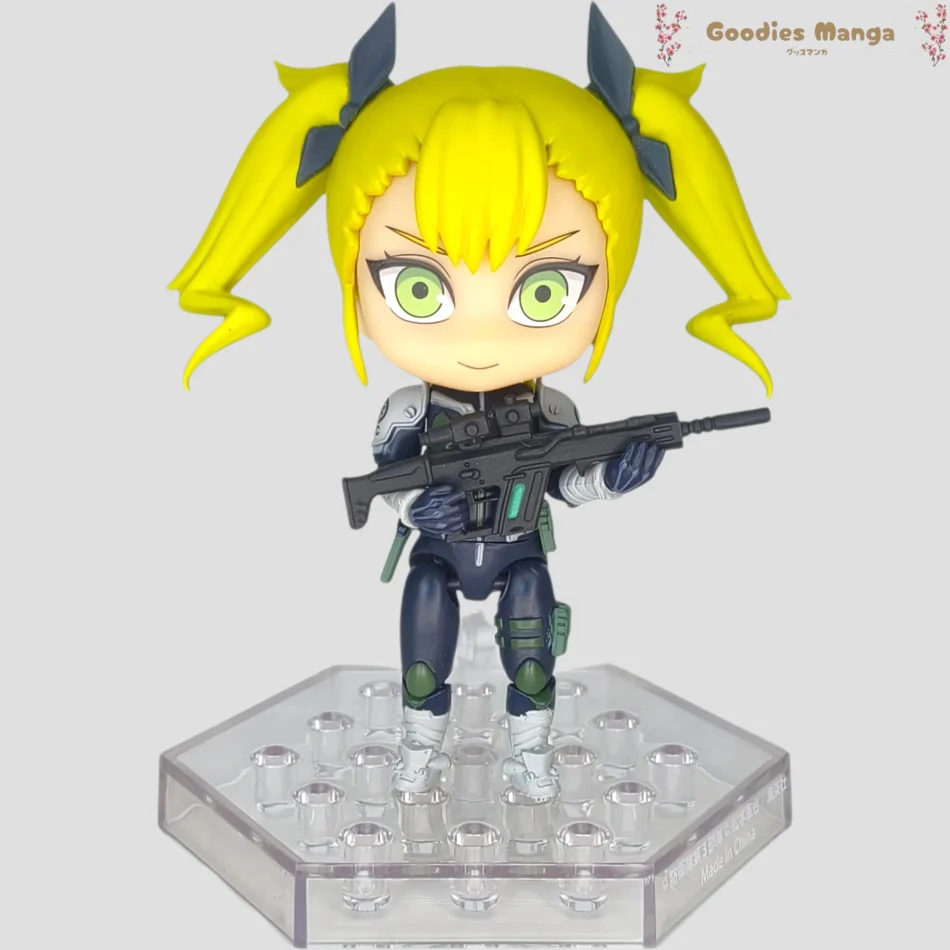 Figurine Kaiju No. 8 DFORM+ Kikoru Shinomiya Full Action Chibi de face