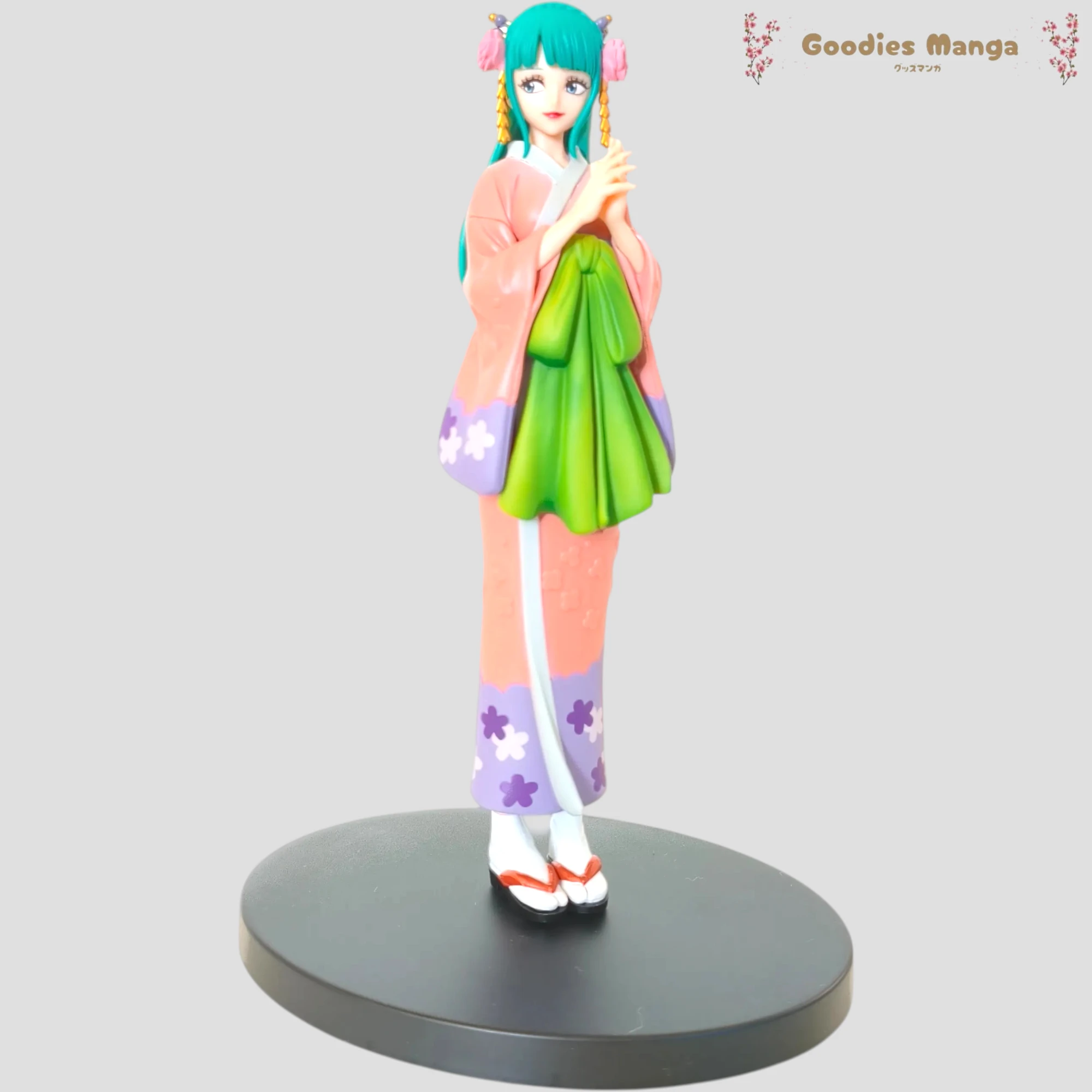 Figurine One Piece – Kozuki Hiyori DXF The Grandline Lady Wano Country Vol.12 de face