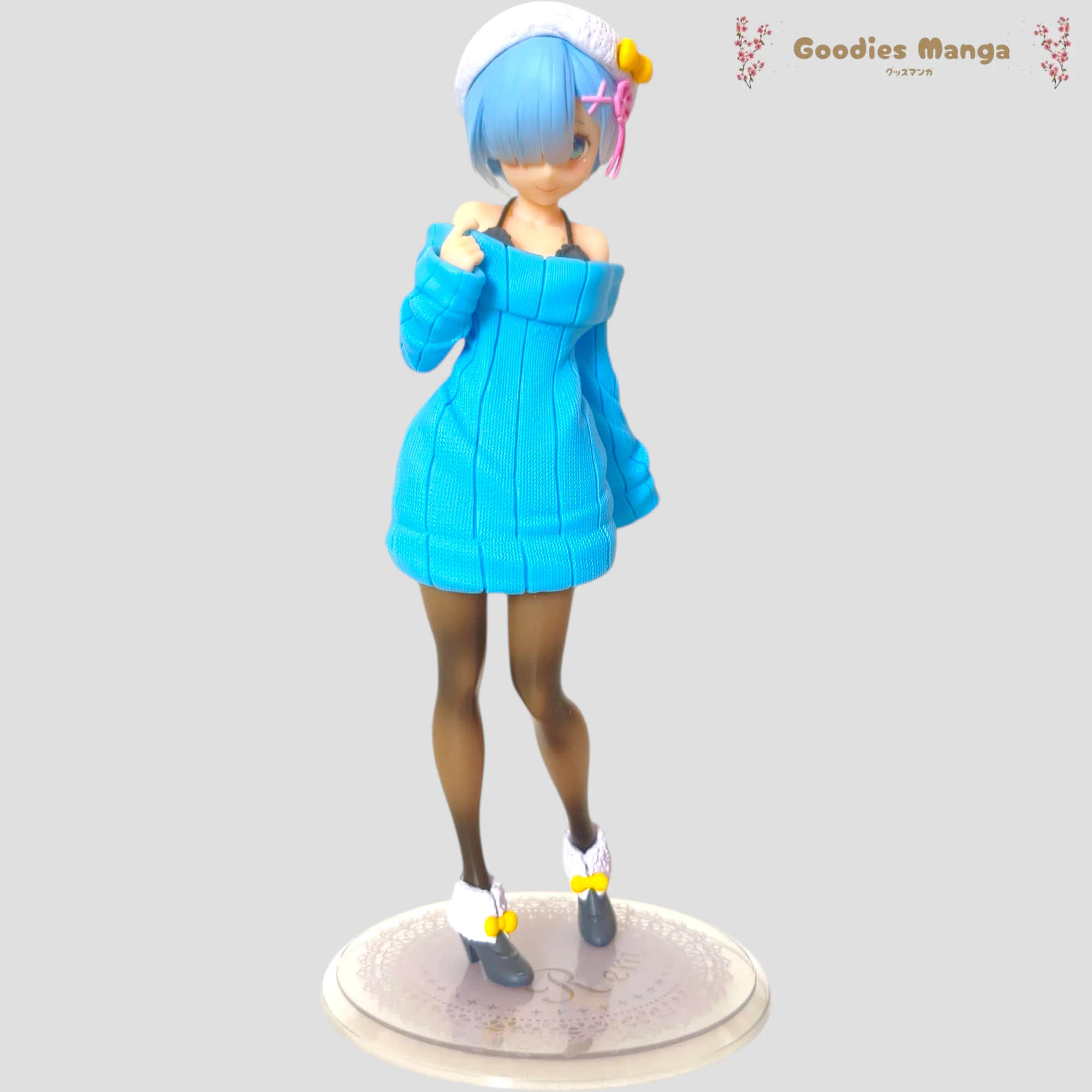 Figurine ReZERO – Rem Knit One Piece Ver. – Precious Figure de face