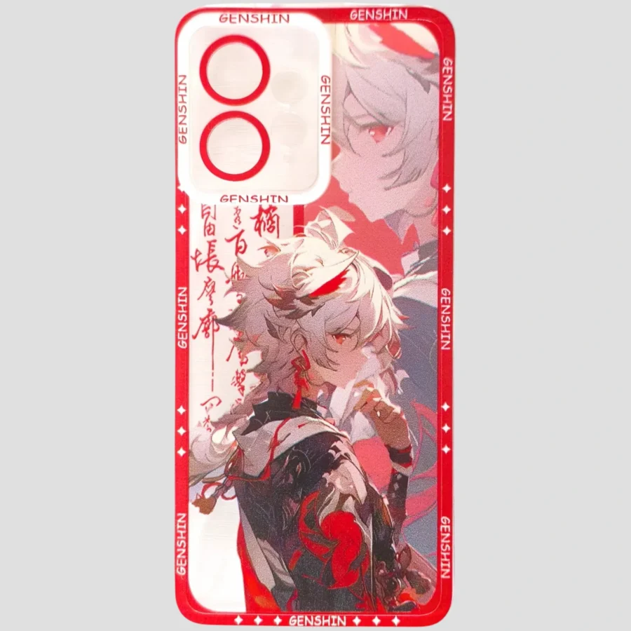 GENSHIN IMPACT Coque Redmi Note 12 Kaedehara Kazuha