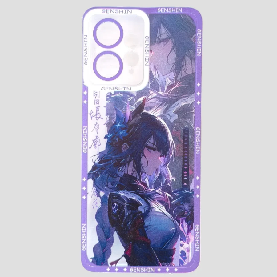 GENSHIN IMPACT Coque Redmi Note 12 Shogun Raiden