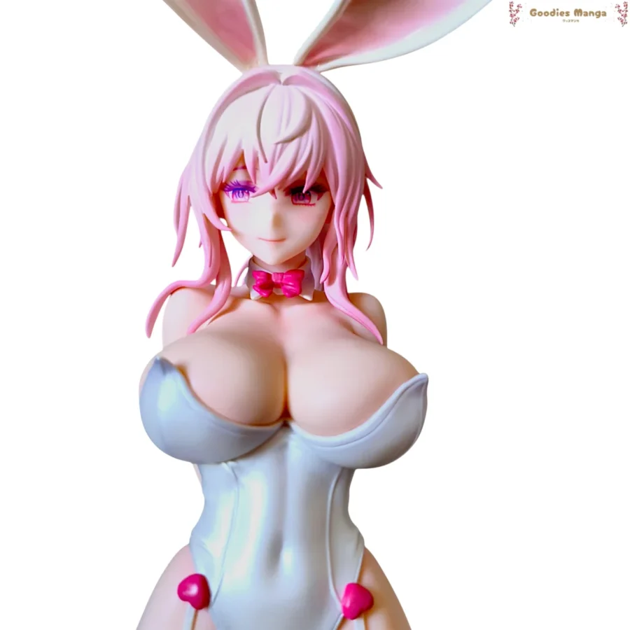 figurine bunny girls white