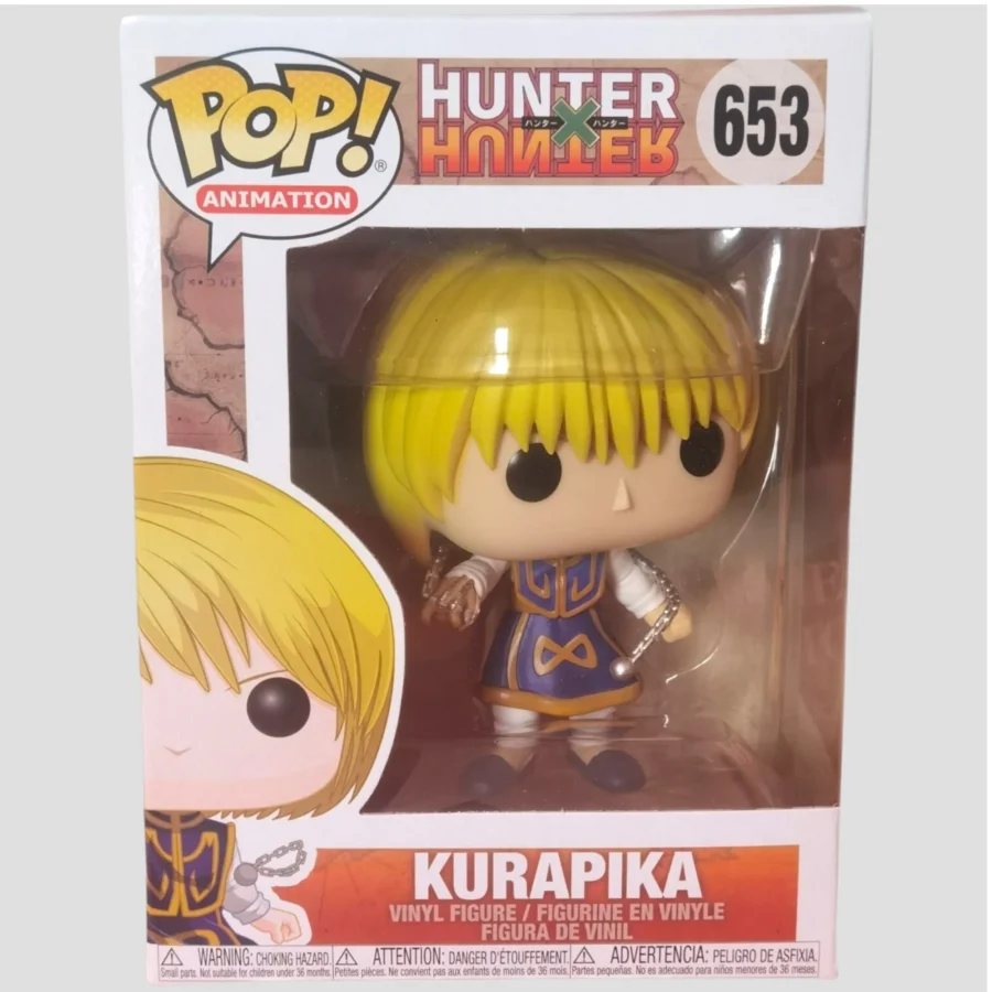 Figurine Funko Pop Animation Hunter x Hunter Kurapika de face