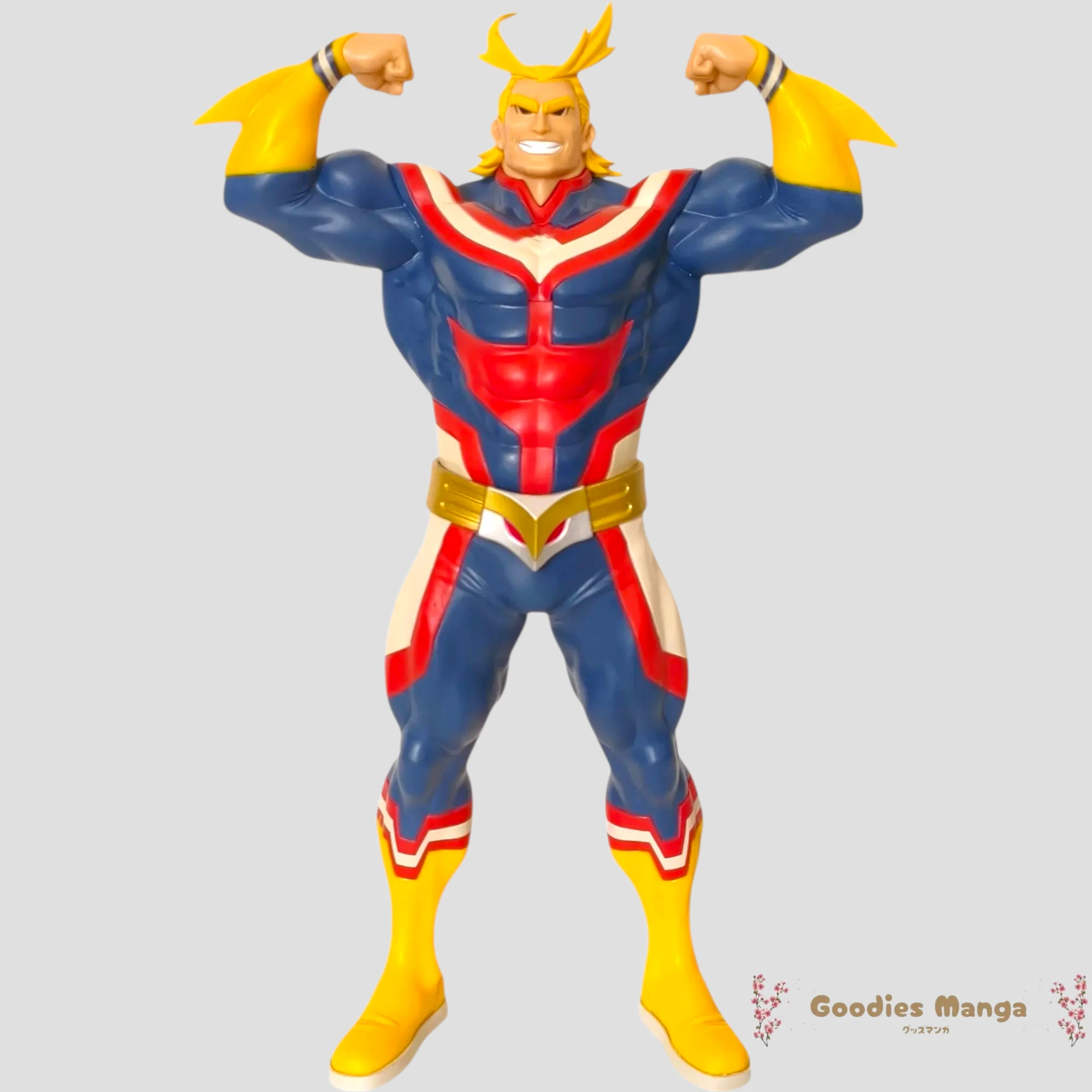 Figurine All Might Grandista – My Hero Academia de face