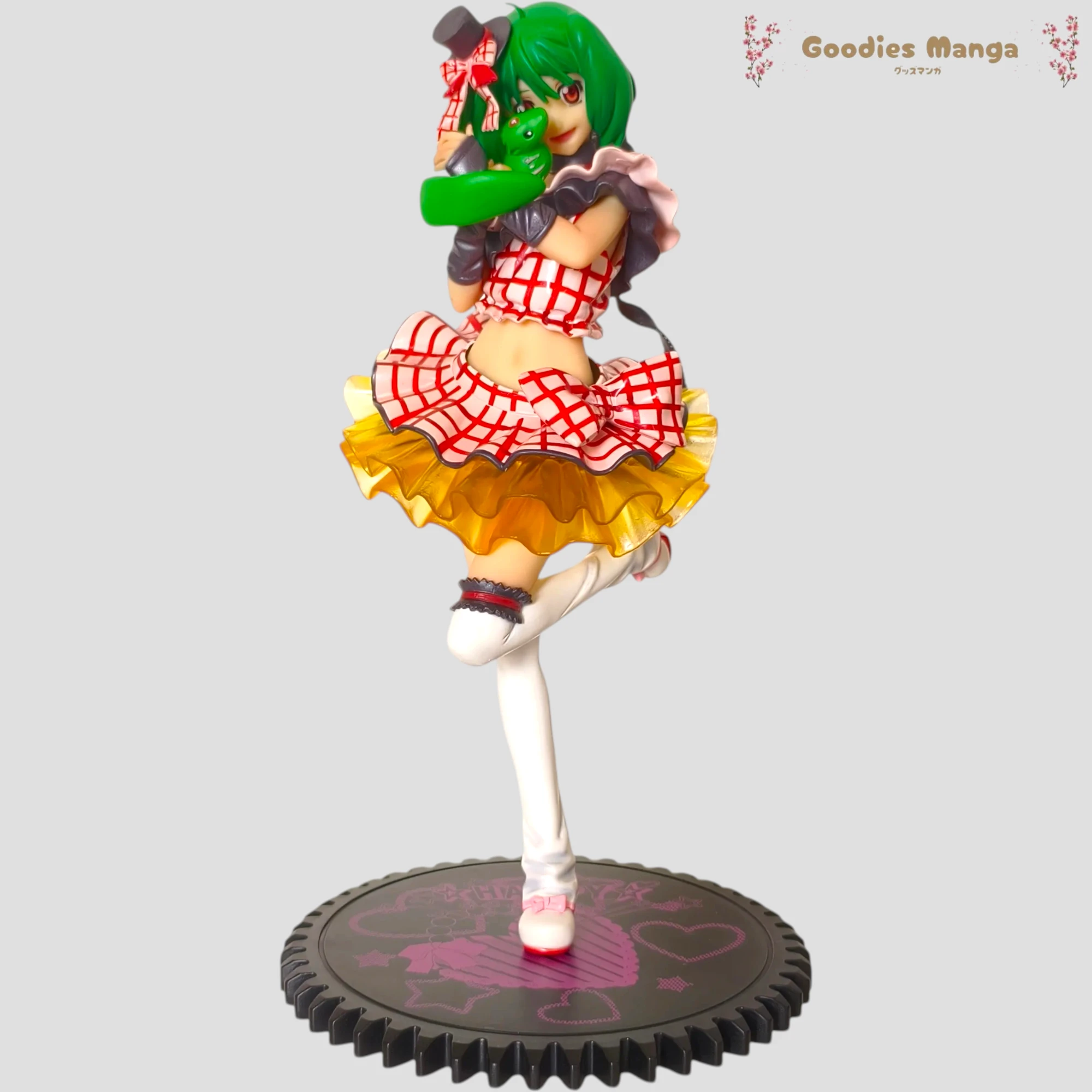 Figurine Ranka Lee – Raspberry Candy Ver. – Macross Frontier the Movie The False Songstress – Ichiban Kuji Premium C Prize de face