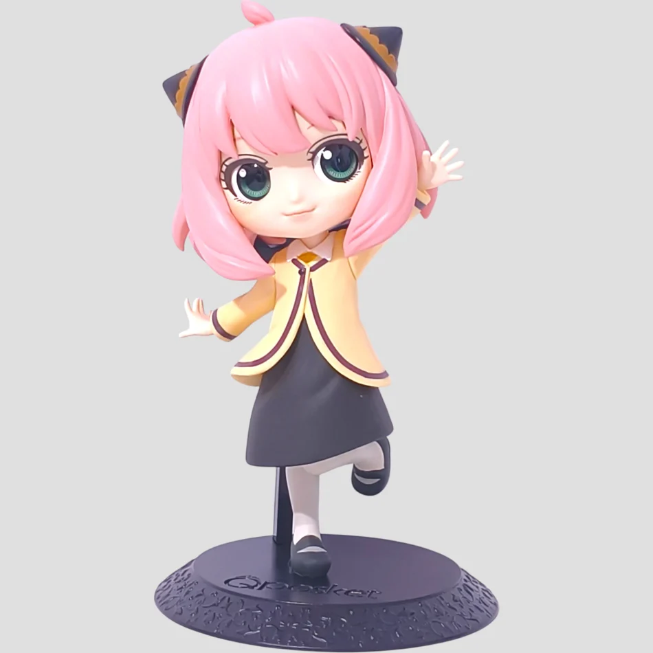 Spy x Family – Anya Forger – Q Posket Outing Ver – Banpresto de face