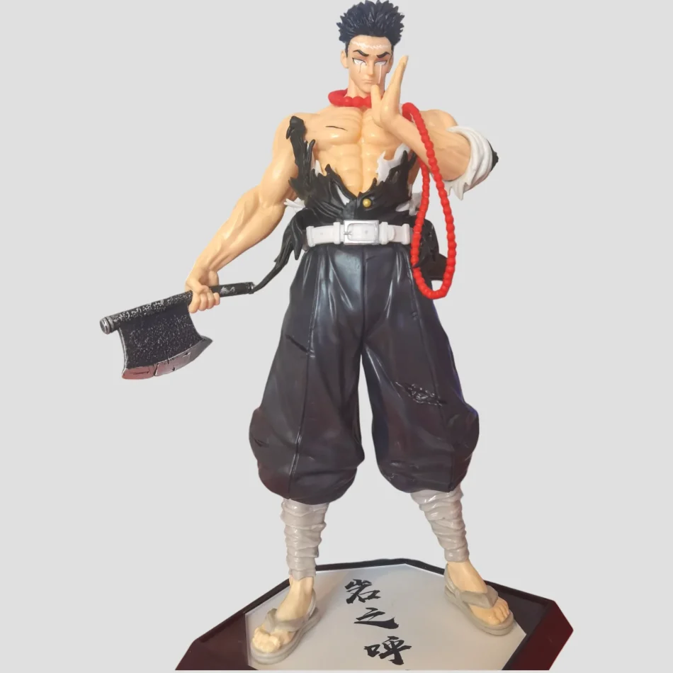 Figurine Gyomei Himejima vêtements déchirés - Demon Slayer de face