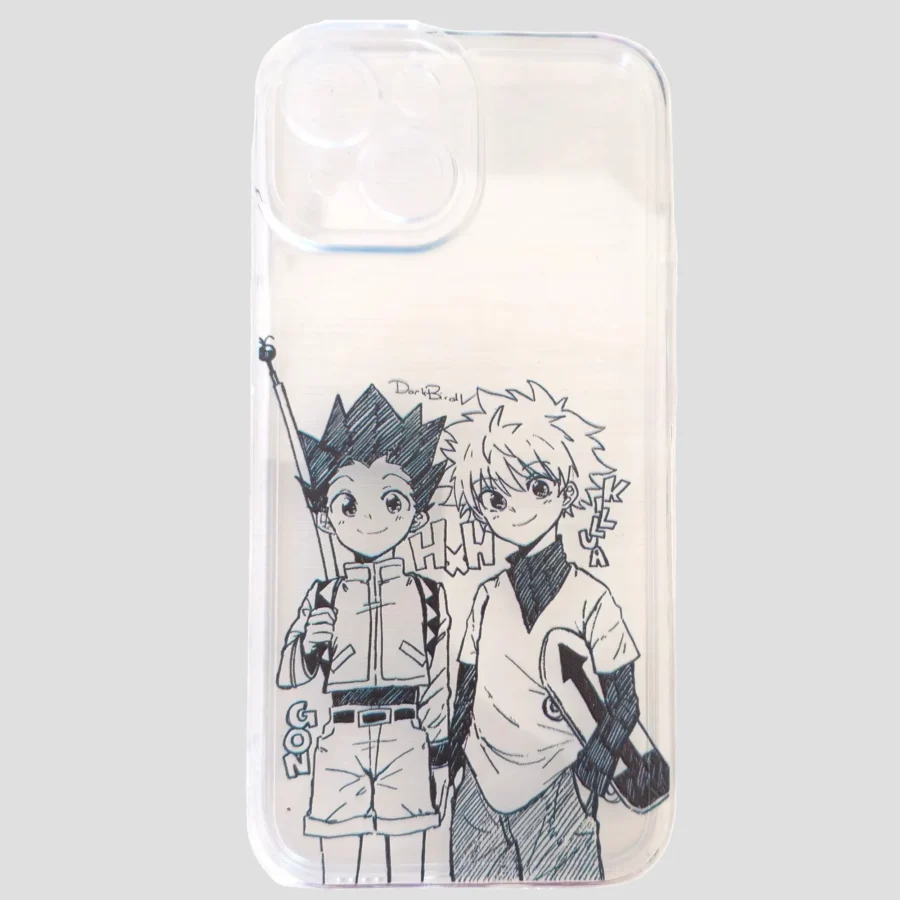 Coque iPhone 15 Gon et Kirua – Hunter x Hunter