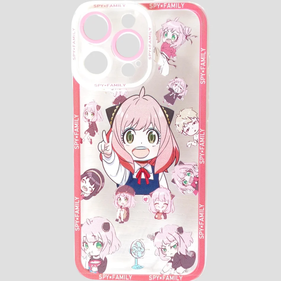 Coque iPhone 15 Pro Max Anya Forger Peace And Love – Spy x Family