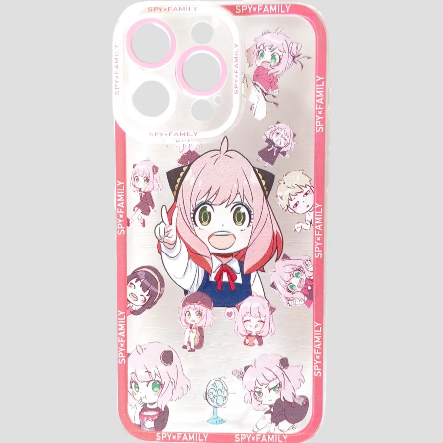 Coque iPhone 15 Pro Max Anya Forger Peace And Love – Spy x Family