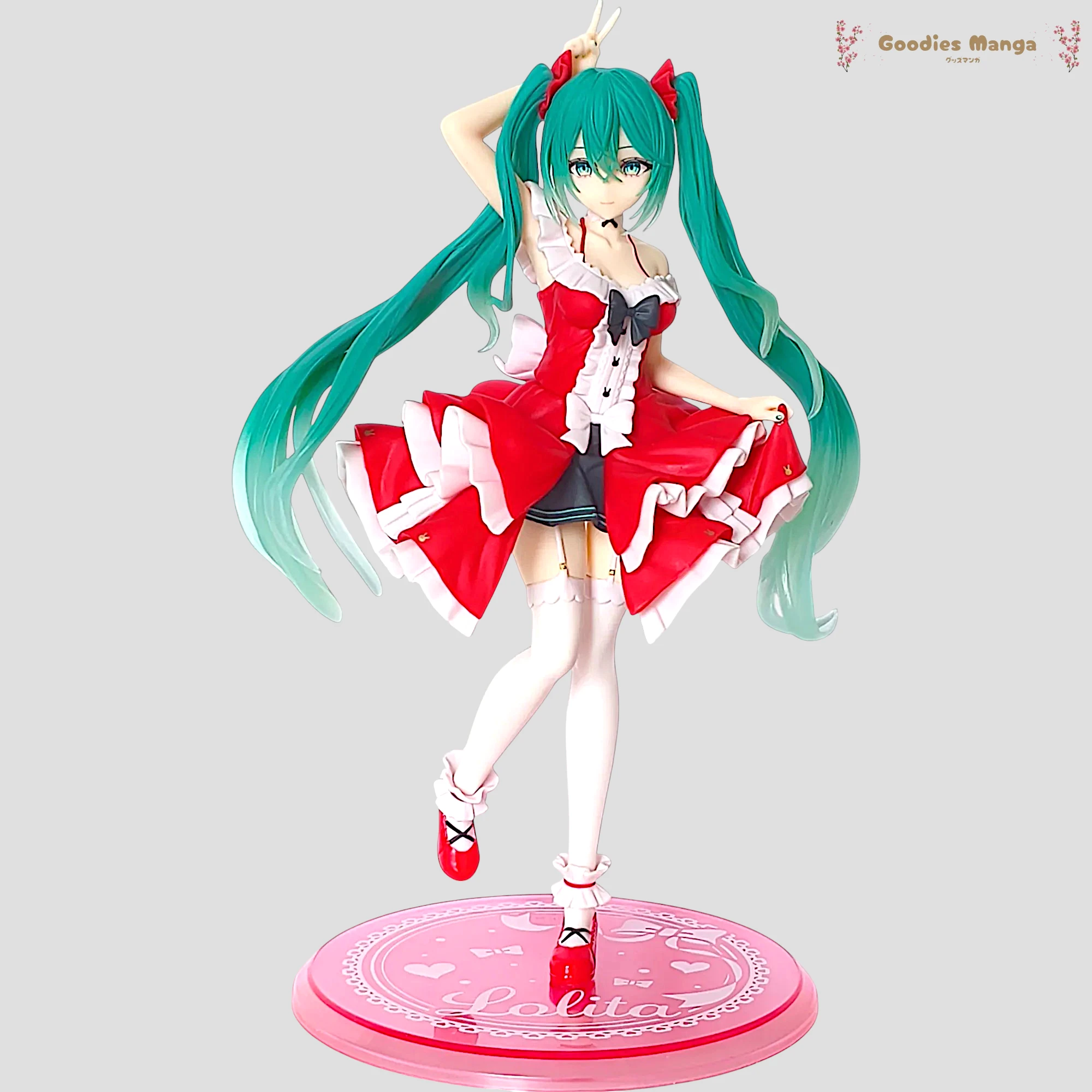 Figurine Hatsune Miku – Fashion Series Lolita Style de face