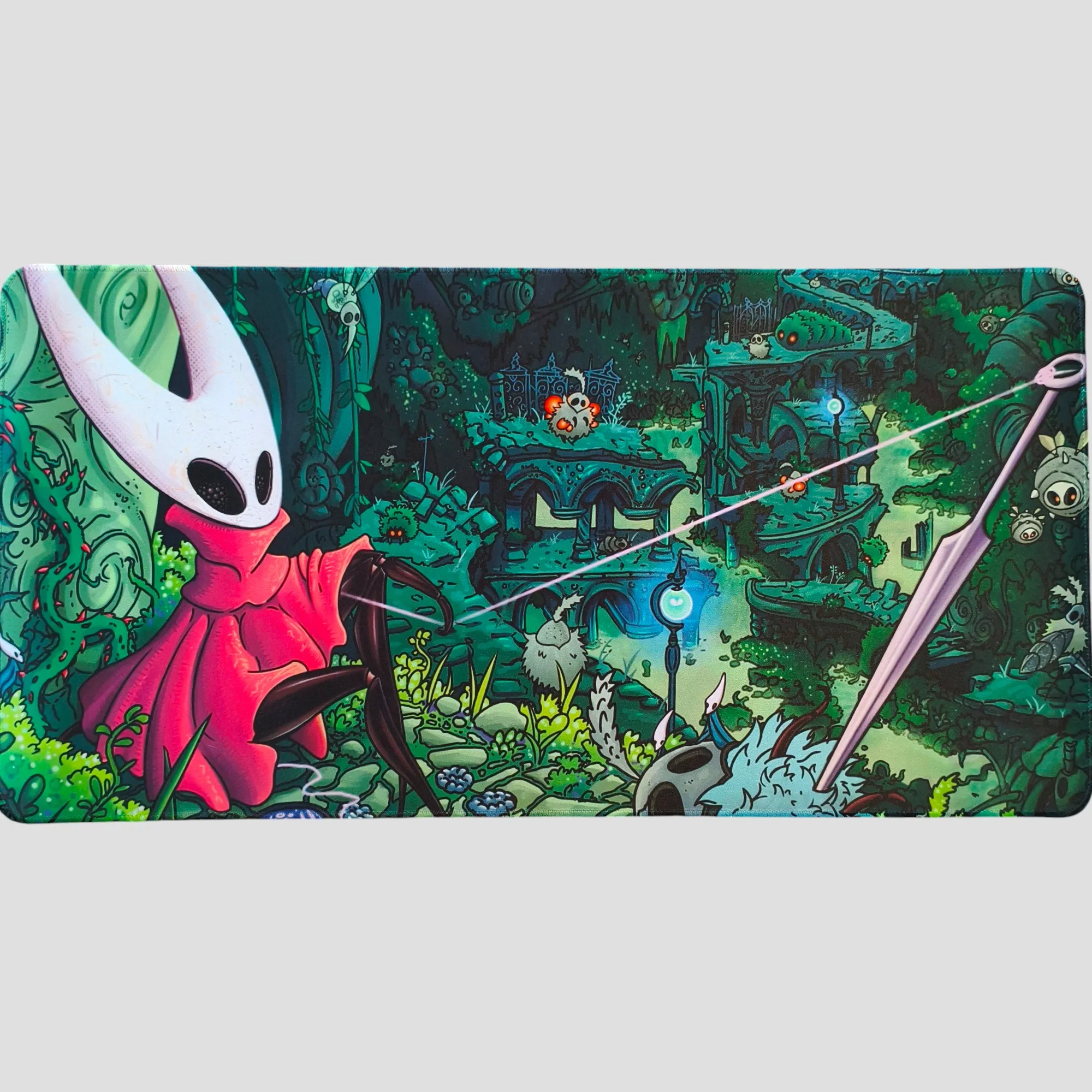 Tapis de souris Hollow Knight – Hornet assise de face