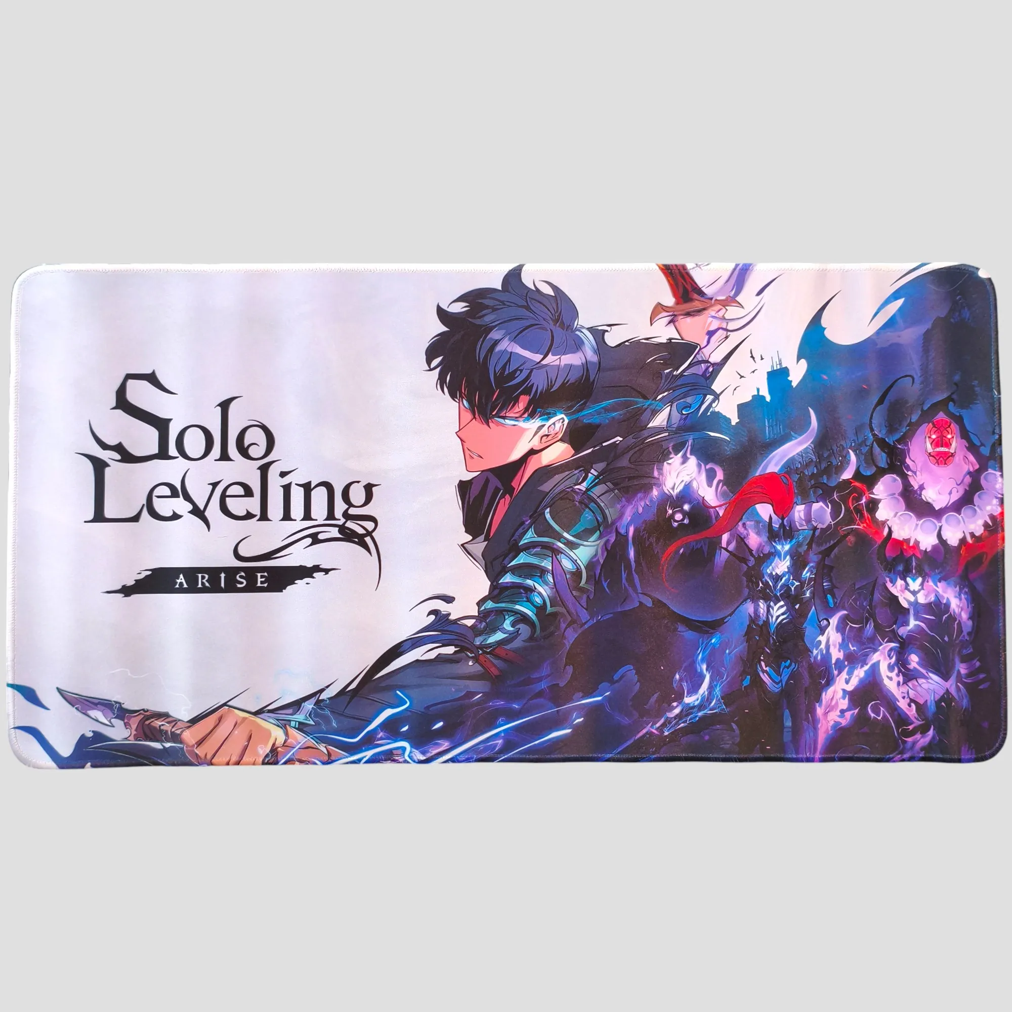 Tapis de souris Solo Leveling – Sung Jin-Woo & Arise de face