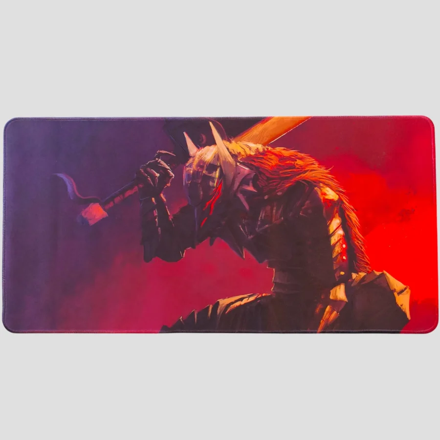 Tapis de souris Berserk – Guts en armure de face