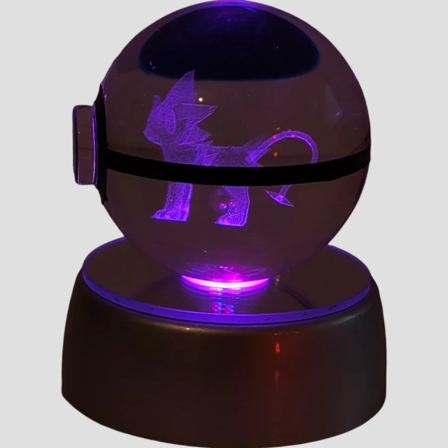 Veilleuse Pokéball – Luxray – LED Pokémon de face