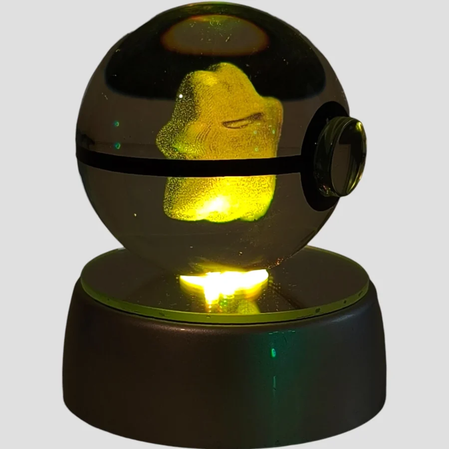 Veilleuse Pokéball – Métamorph – LED Pokémon de face
