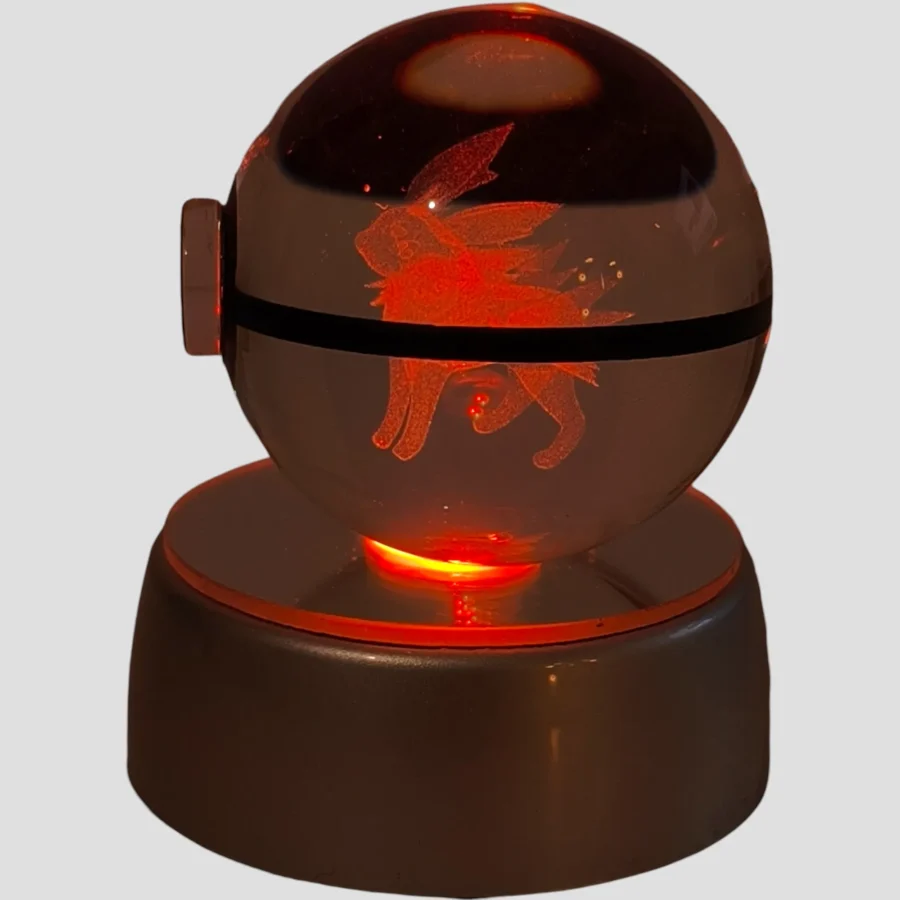 Veilleuse Pokéball – Voltali – LED Pokémon de face