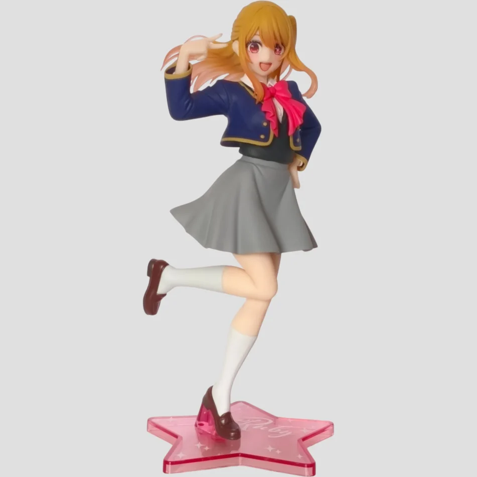 Figurine Ruby Hoshino – Uniform Ver. – Oshi no Ko de face