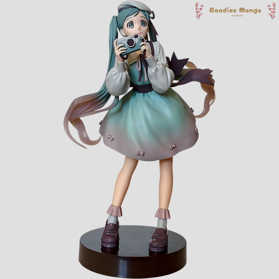 Hatsune Miku Holiday Memories Camera Banpresto 20 cm Figurine Officielle
