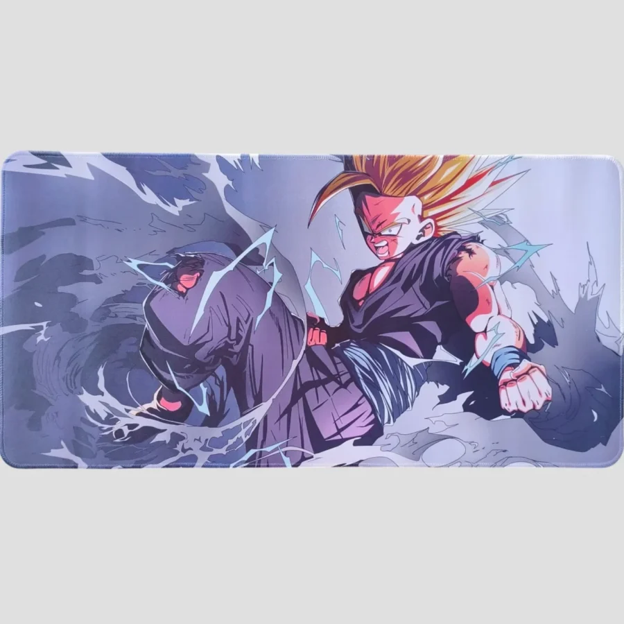 tapis de souris son gohan super saiyan 2 en pleine action 1