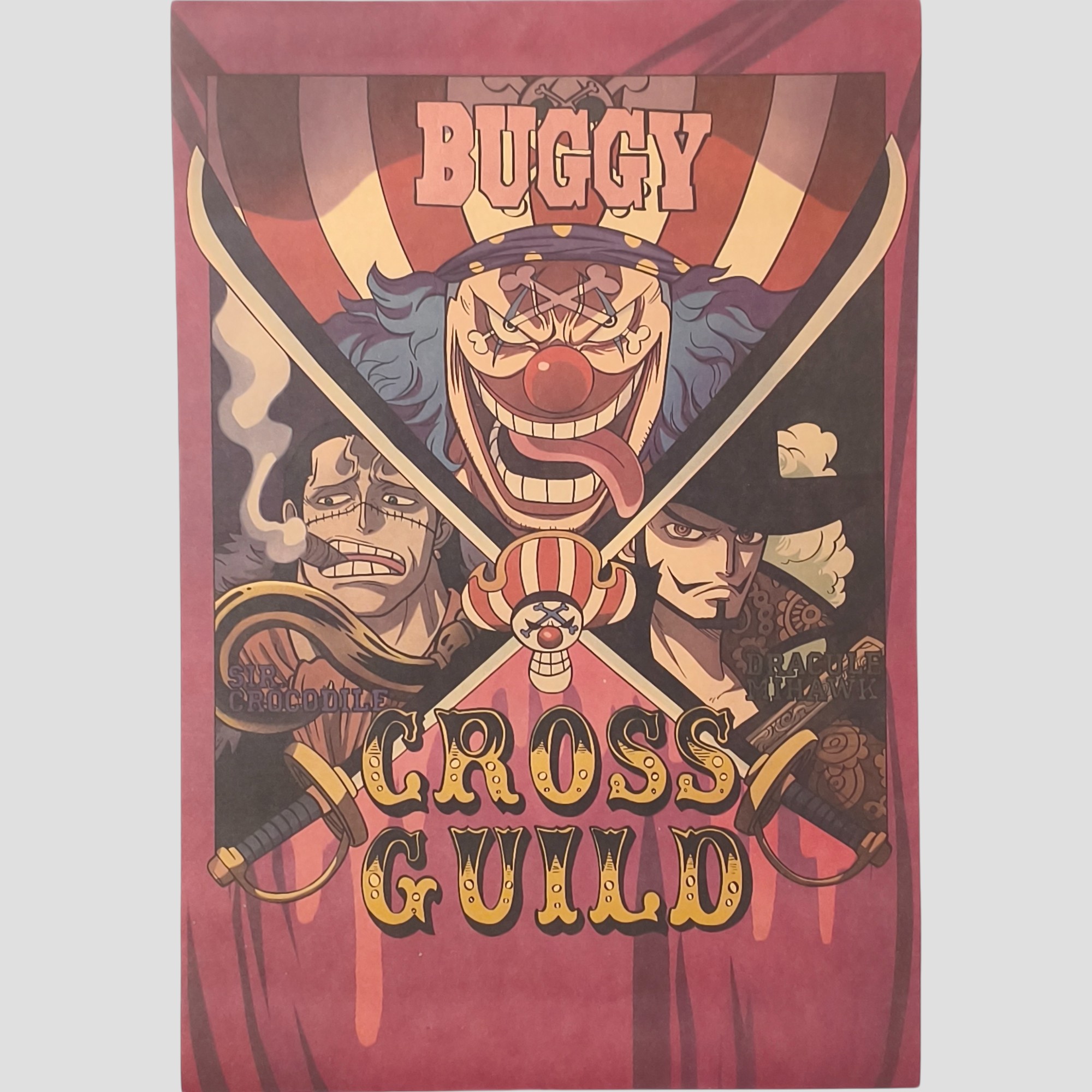 Affiche murale One Piece - Avis de recherche Cross Guild